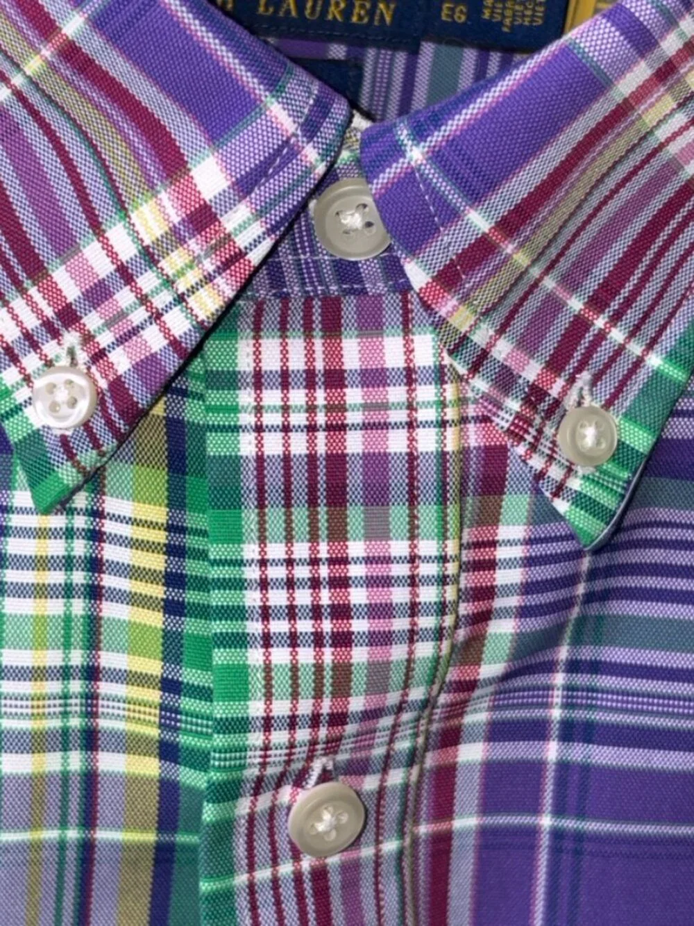 NWOT Men's Polo Ralph Lauren Classic Fit Performance Oxford Shirt Timeless Large